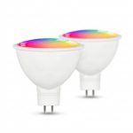 Spot LED Connecté GU5.3 MR16 12V RGB 180°