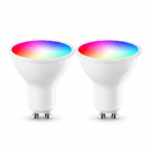 Spot LED Connecté GU10 WiFi RGB 230V 180°