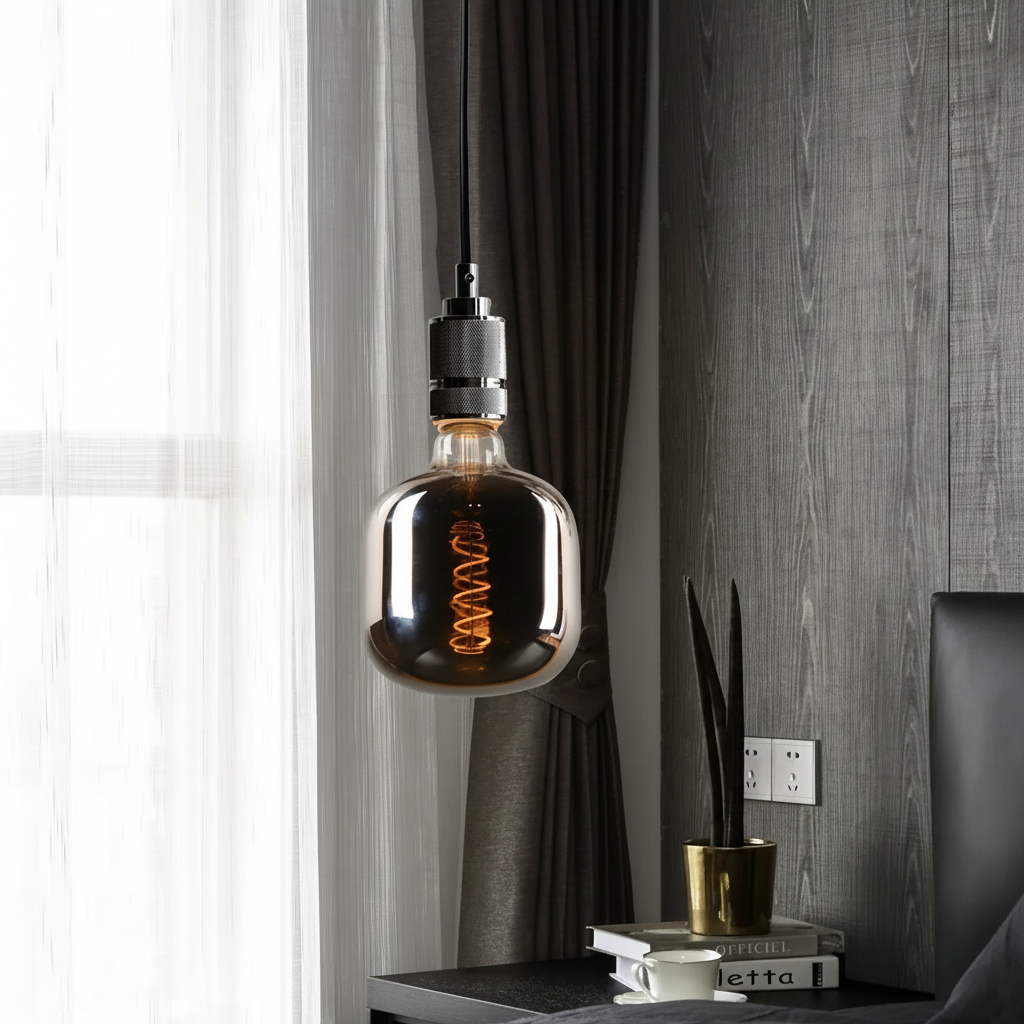 Ampoule Globe LED Filament Spirale