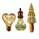 Ampoule LED 3D Feu d'Artifice