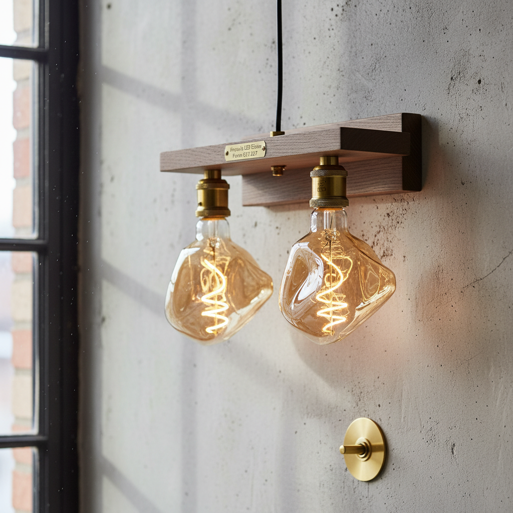 Ampoule LED Edison Pierre G125 E27