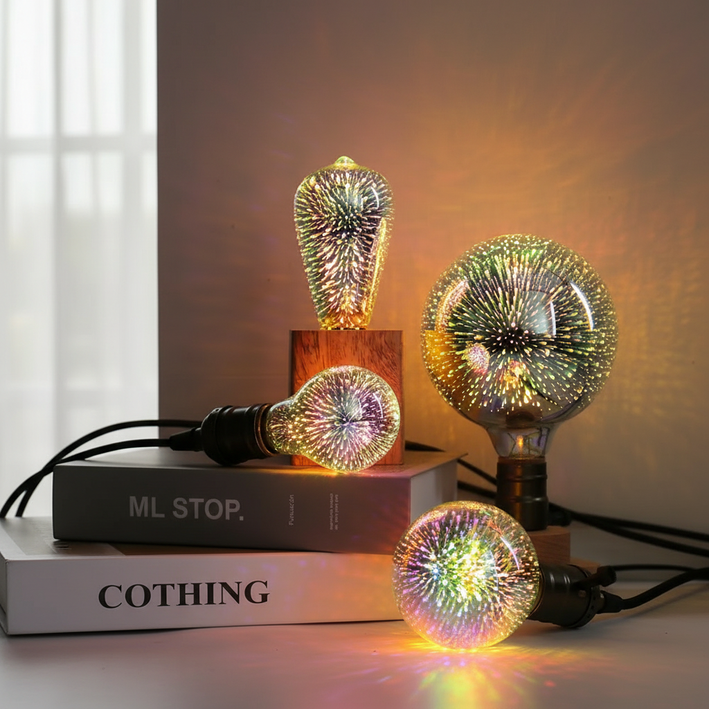 Ampoule LED Étoile 3D Holographique