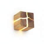 Applique Murale LED Bois Massif