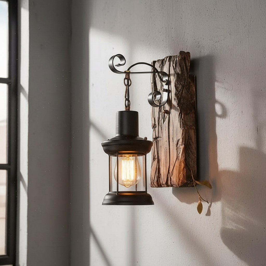 Applique Murale LED Rustique