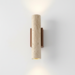 Applique Murale LED Travertin Wabi-Sabi
