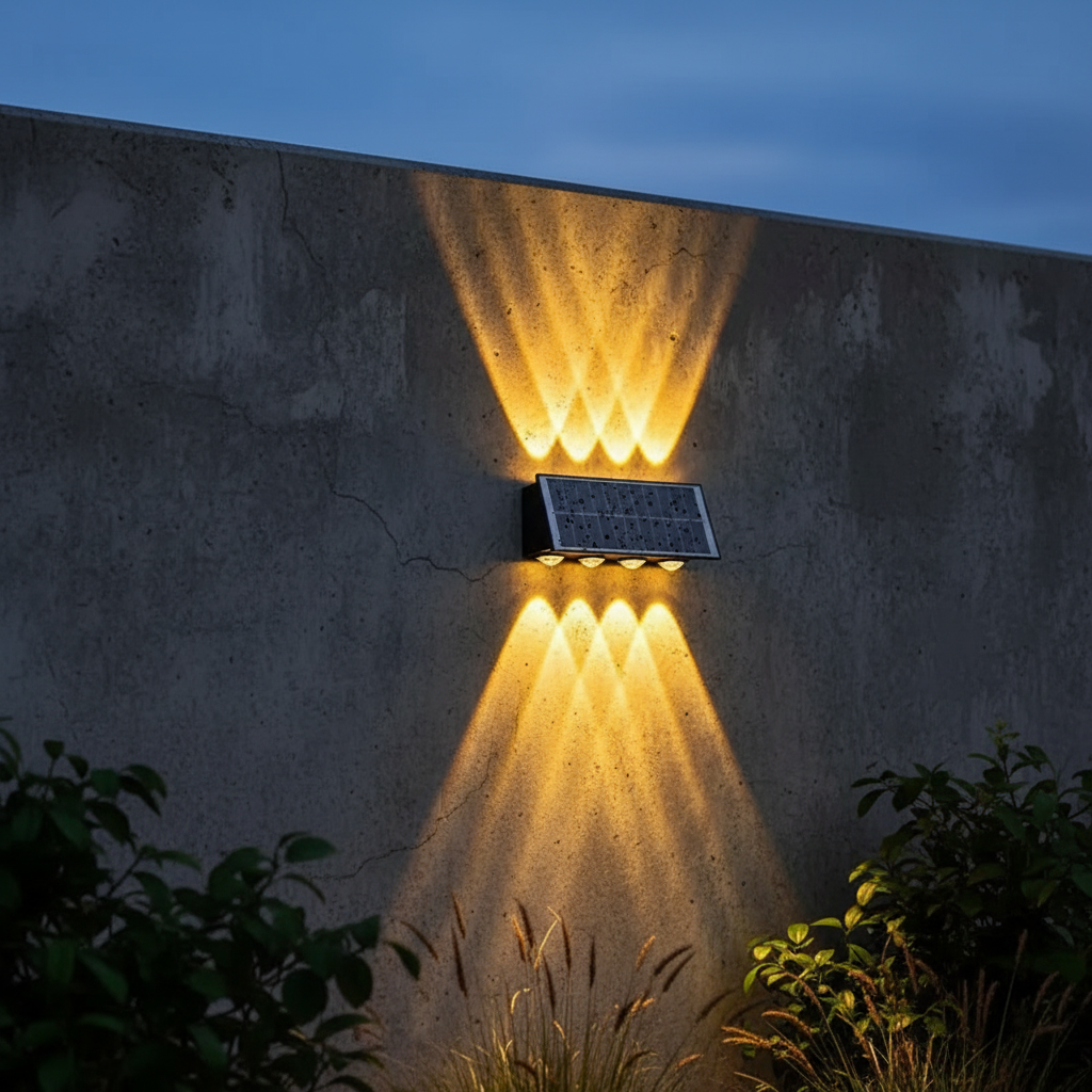 Applique Murale Solaire LED Extérieure