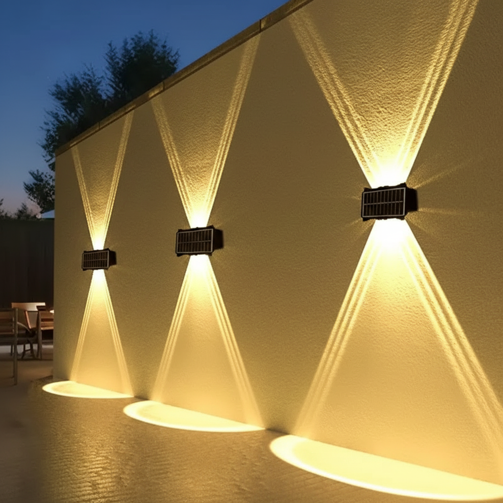 Applique Solaire LED Façade