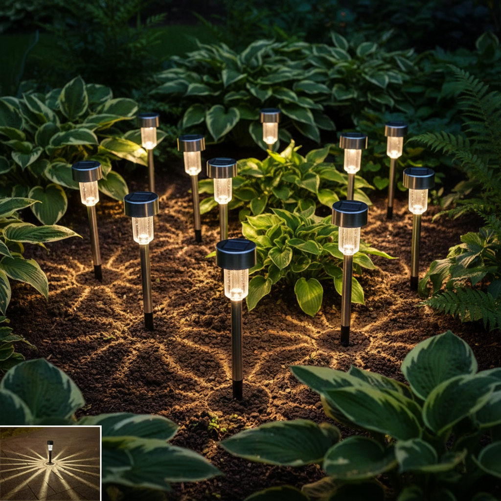 Balise Solaire LED Étoilée