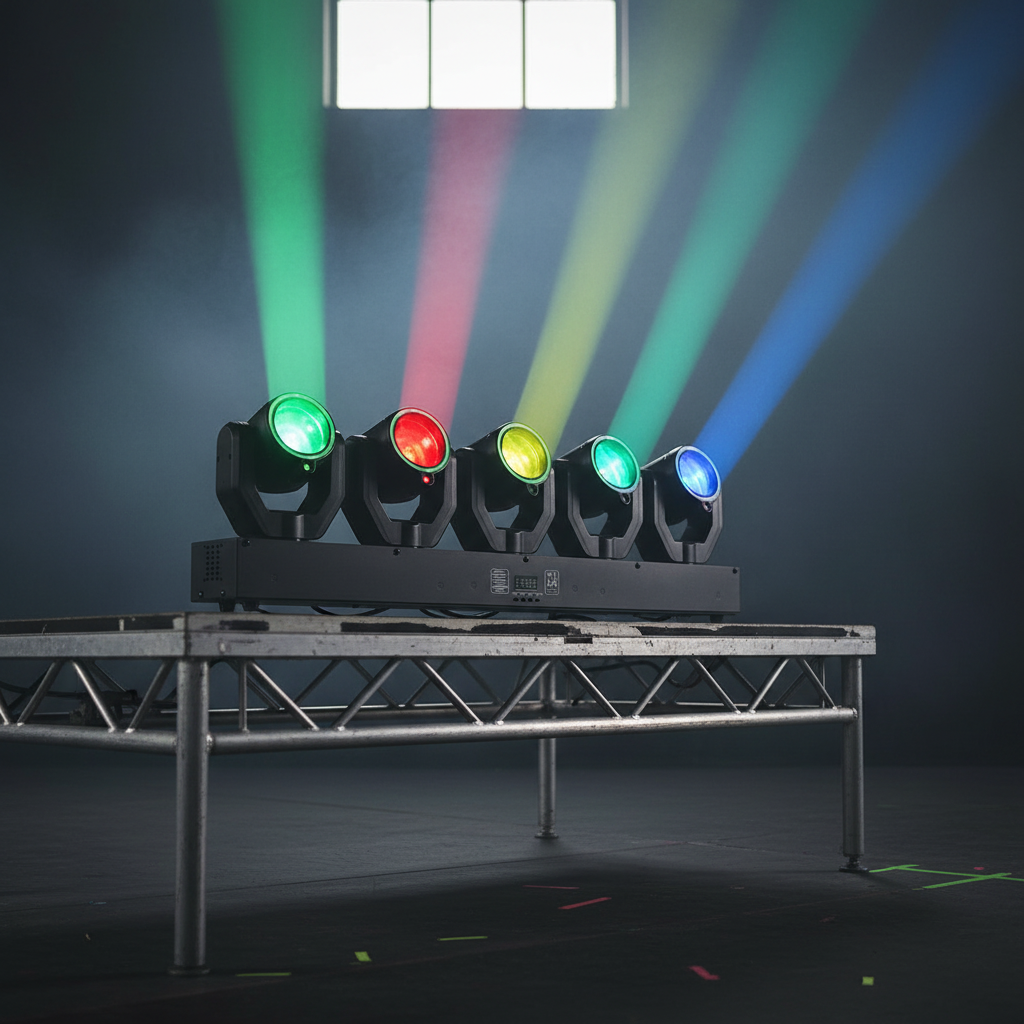 Barre de 5 Lyres LED 180W
