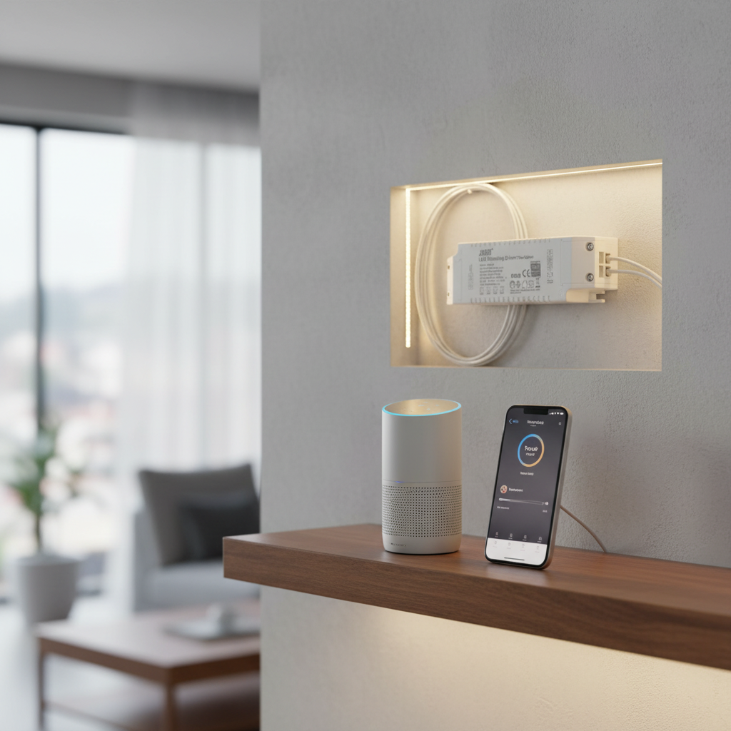 Driver LED intelligent sans fil Bluetooth/Zigbee compatible Alexa Home Smart Life, Tuya