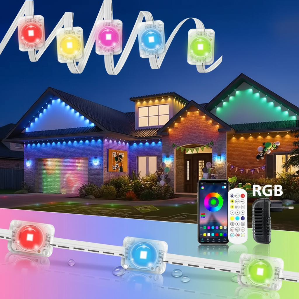 Guirlande de Façade Extérieures IP67