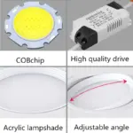 Spot LED Encastrable Carré – Image 4