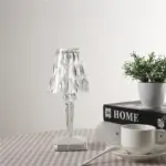 Lampe de Table LED Cristal Acrylique – Image 2