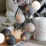 Guirlande LED Boules de Coton – Image 4