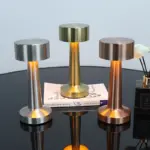 Lampe de Table LED Métal Rechargeable – Image 3