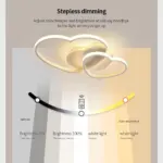 Plafonnier LED Double Cœur – Image 3