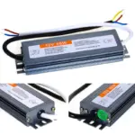Driver étanche DC 12V 24V, transformateur d'éclairage LED extérieur IP67 ~ IP68, 10W 20W 30W 50W 60W 80W 100W 200W 300W – Image 4