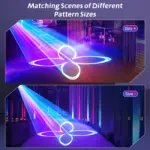 Projecteur Laser LED Motifs – Image 3