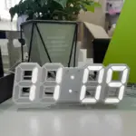 Horloge Murale Digitale 3D LED – Image 2
