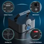 Projecteur Laser LED Motifs – Image 5