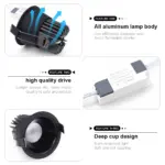 Spot Encastrable LED avec Dissipateur Thermique – Image 6