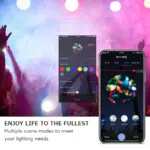 Spot LED Connecté GU10 WiFi RGB 230V 180° – Image 3