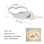 Plafonnier LED Nuage Créatif – Image 6