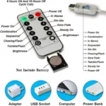 Guirlande LED Rideau Cascades – Image 6