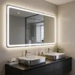 Miroir Salle de Bain LED Anti-Buée Moderne – Image 2