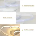 Plafonnier LED Double Cœur – Image 4
