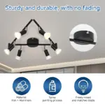 Plafonnier LED Rail Orientable – Image 4