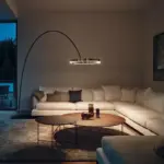 Lampadaire LED Arc Design Anneau – Image 6