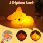 Veilleuse LED Renard Squishy – Image 2