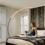 Lampadaire Arc LED Ultra-Fin – Image 2