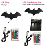 Applique Murale LED Batman RGB – Image 3