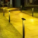Borne Solaire LED Minimaliste en T – Image 2