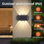 Applique Solaire LED Éclairage Façade – Image 2