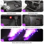 Machine LED Brouillard et Bulles – Image 4