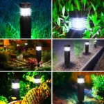 Borne Solaire LED Carrée Architectural – Image 6