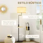 Lampadaire LED avec Tablette – Image 4