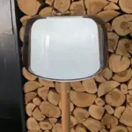 Lampe sur Pied Moderne Bois & Verre – Image 5