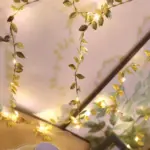 Guirlande LED Laurier Doré – Image 4