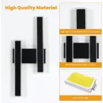 Applique murale d'intérieur LED lumière chaude 3000K – Image 6