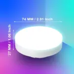 Spot LED GX53 Extra-Plat Connecté 230V RGBWC 120° – Image 3