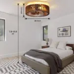 Ventilateur de Plafond LED Wabi-Sabi Bois – Image 2