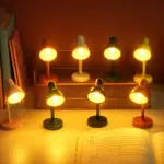 Mini Lampe de Bureau LED Articulée Rétro – Image 2