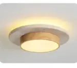 Plafonnier Pierre et Bois LED Wabi-Sabi – Image 7