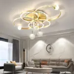 Plafonnier LED Luxe Galaxie – Image 3