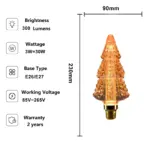 Ampoule LED E27 Edison Forme Créative – Image 2
