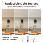 Applique LED Extérieure Géométrique – Image 3